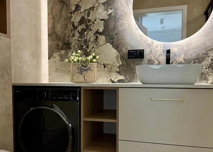 Apartament 4summer Salt Parking W Cenie, Stylowe Elegnackie Mieszkanie